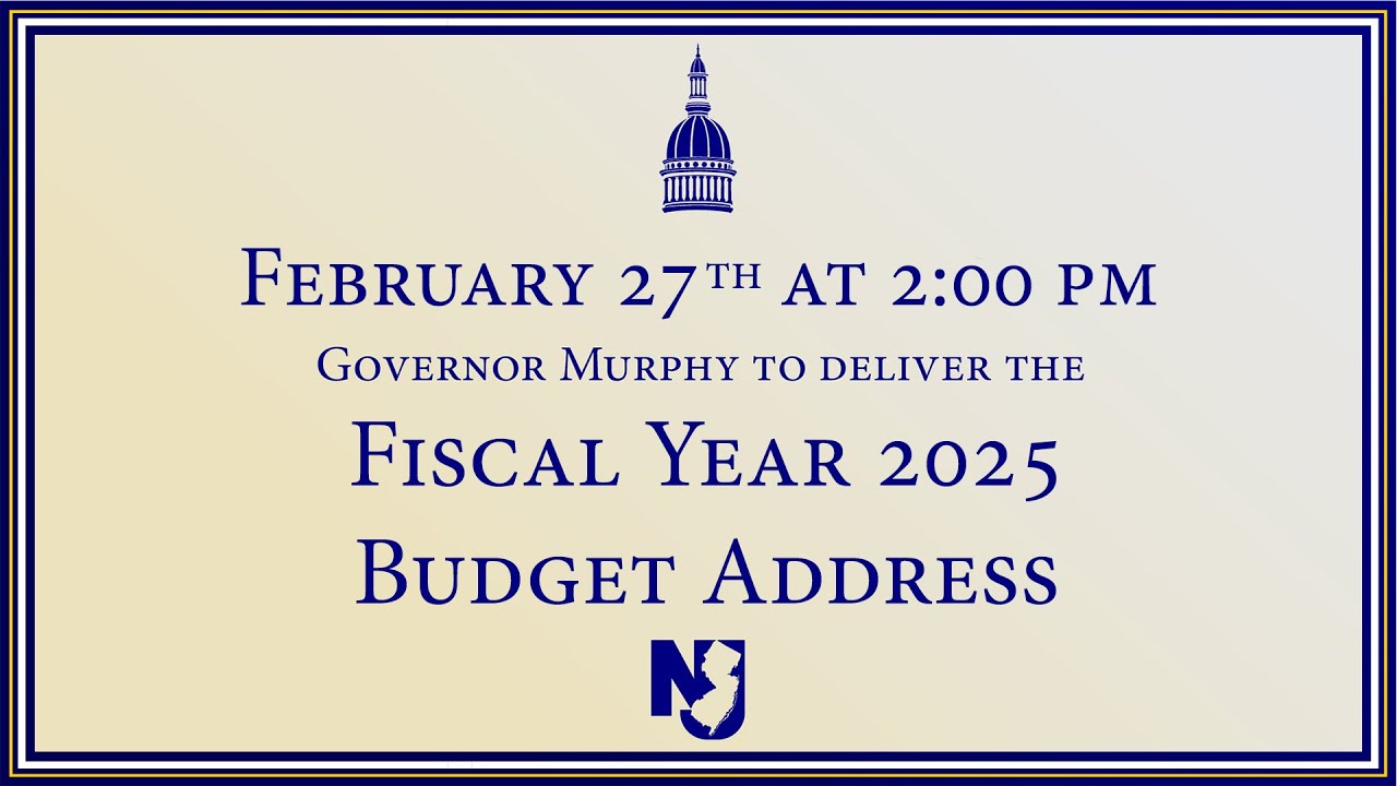Governor Murphy Delivers the Fiscal Year 2025 Budget Address on February 27th, 2024.