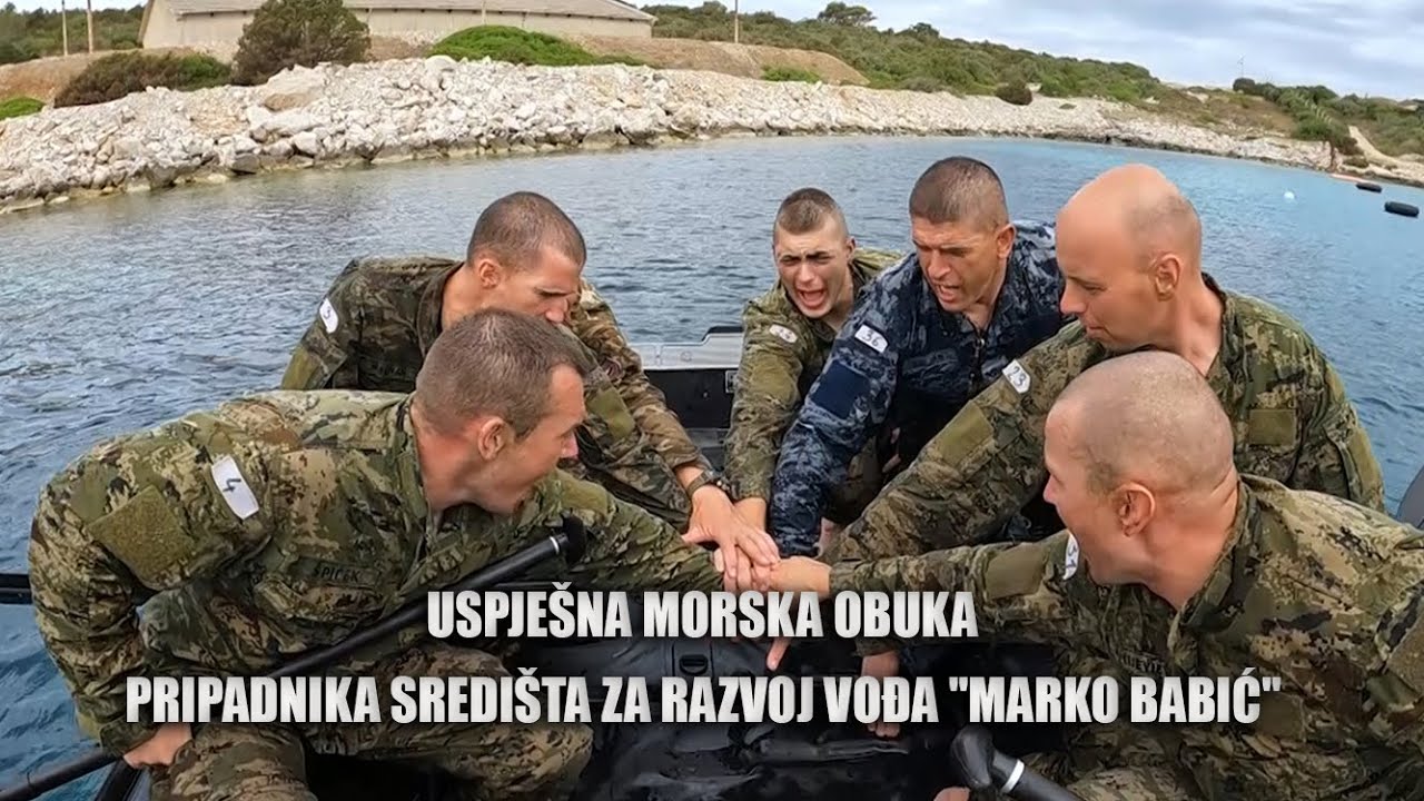 Uspješna morska obuka pripadnika Središta za razvoj vođa 