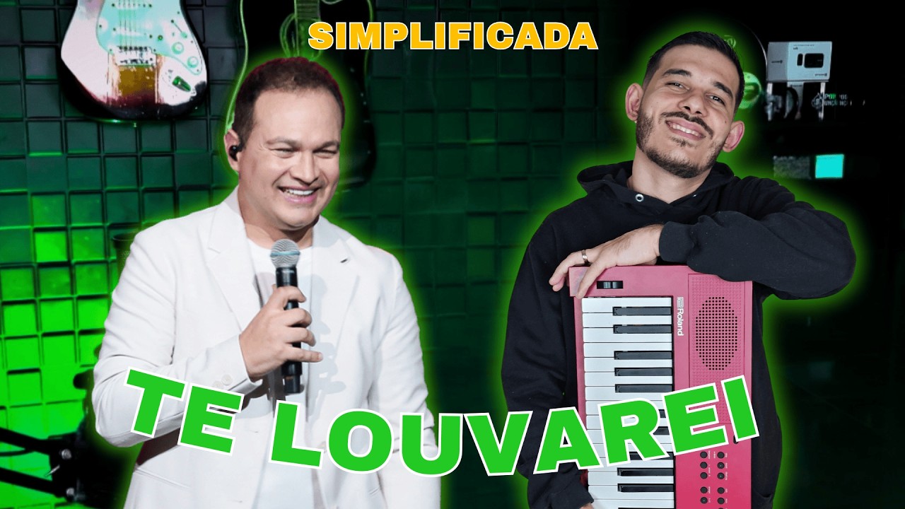 Como tocar Te Louvarei no teclado – Davi Sacer (aula fácil)