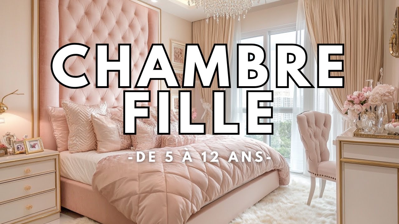DÉCORATION CHAMBRE FILLE 12 ANS - AMÉNAGEMENT CHAMBRE FILLE 5 À 12 ANS