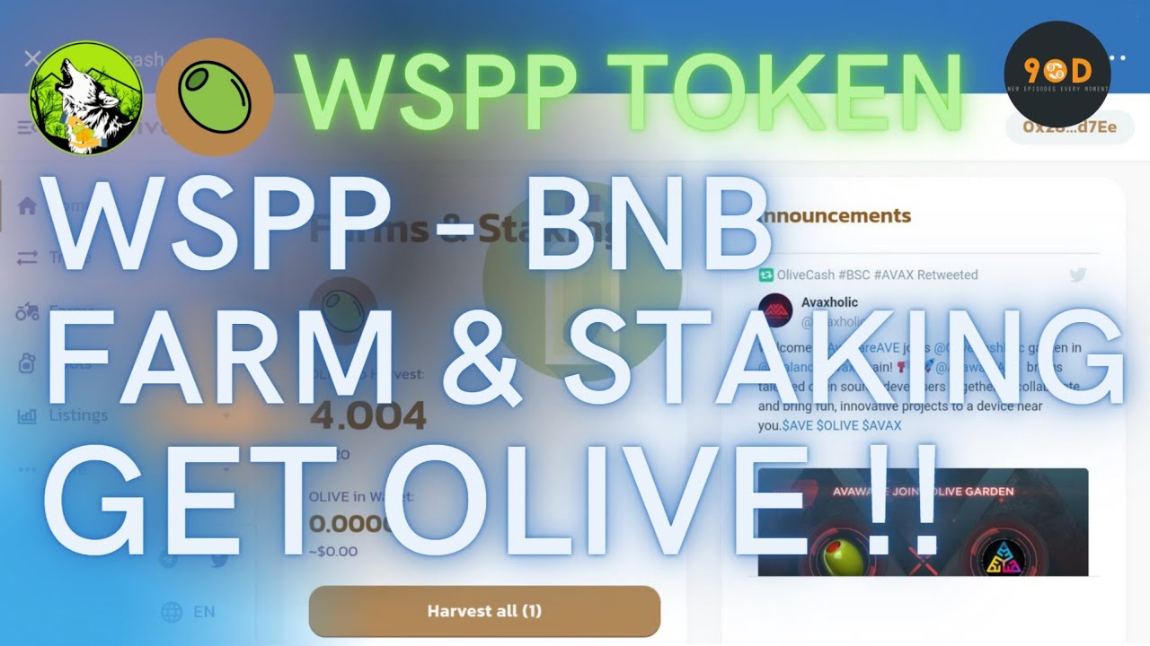 Cara Mudah Staking WSPP Dapet Olivecash Token
