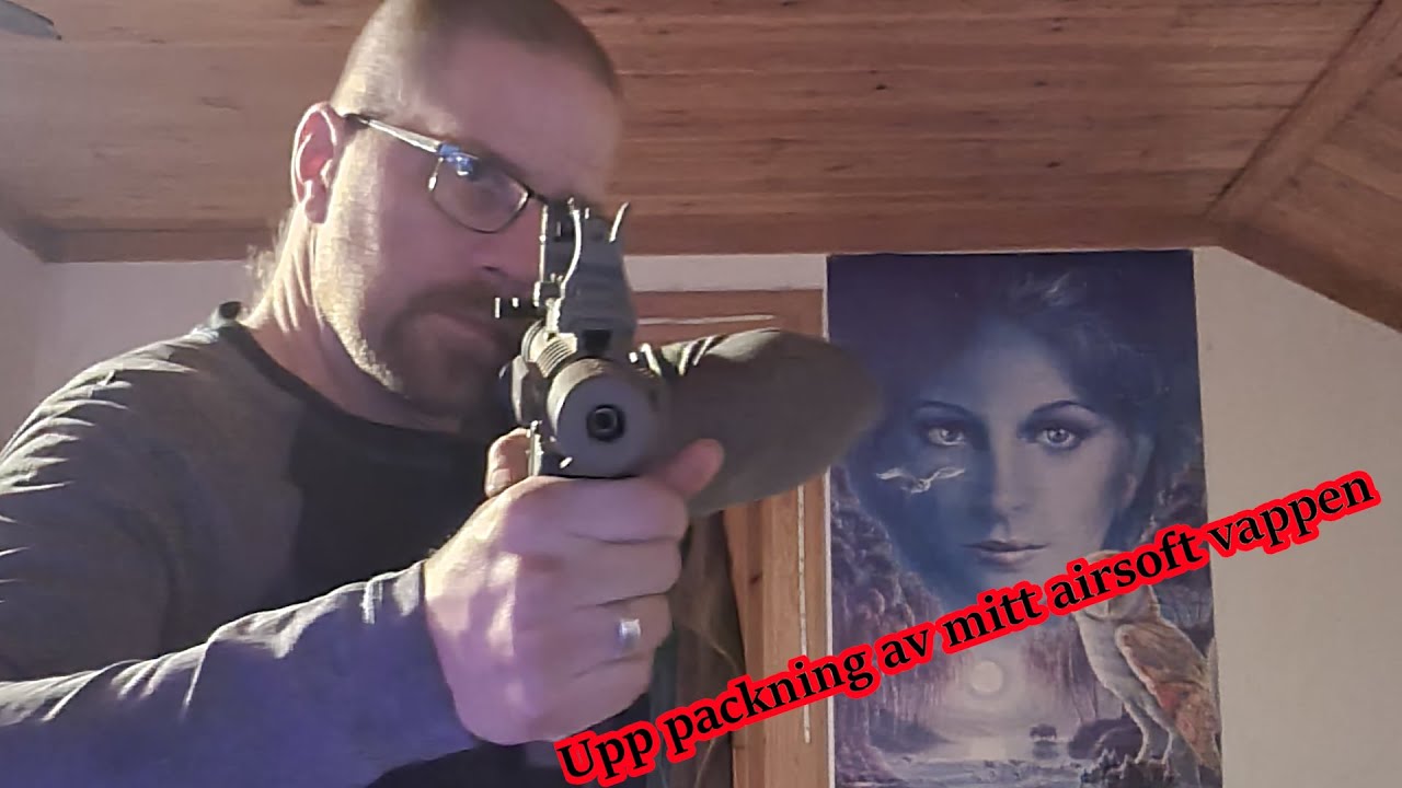 Upp packning av mitt airsoft vappen