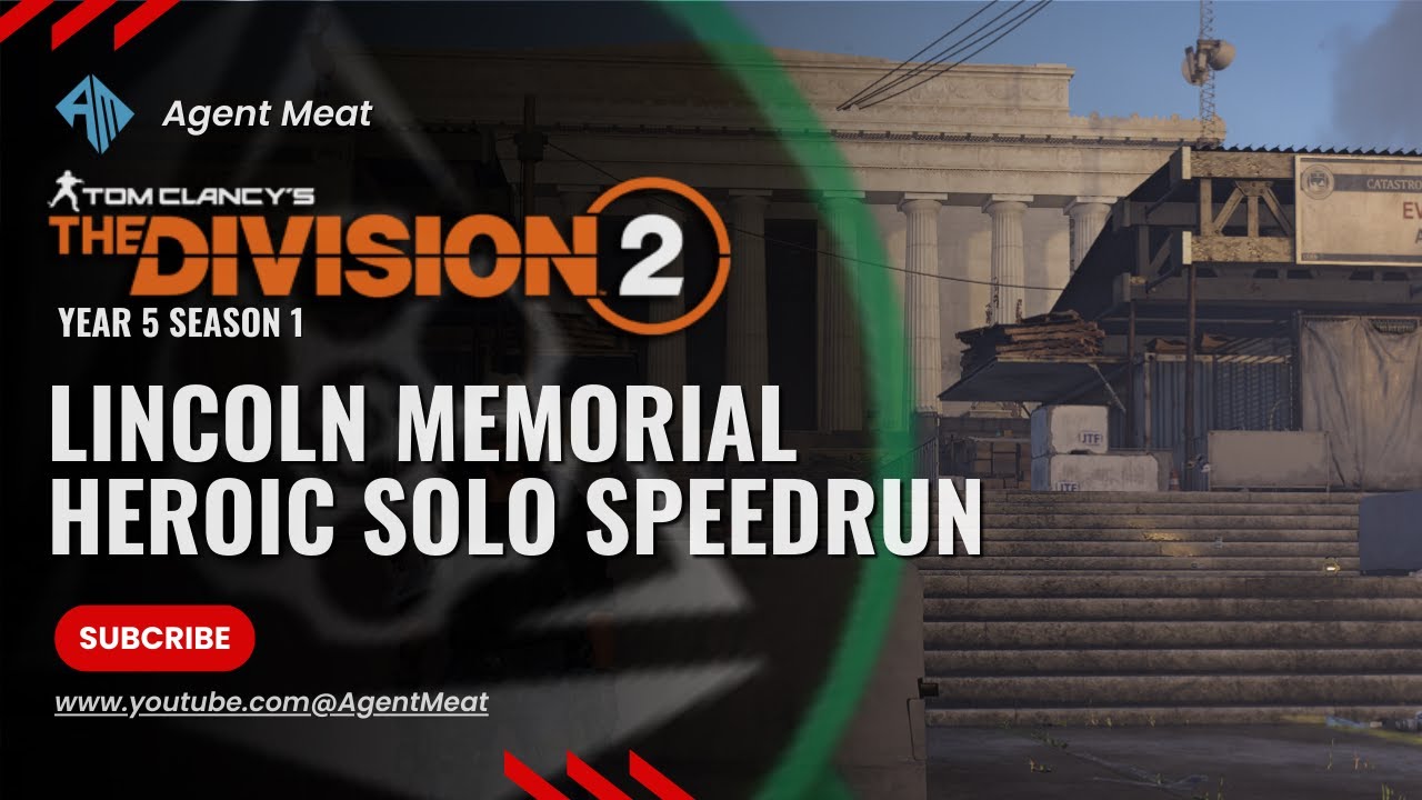 Lincoln Memorial Heroic Solo Speedrun - PB