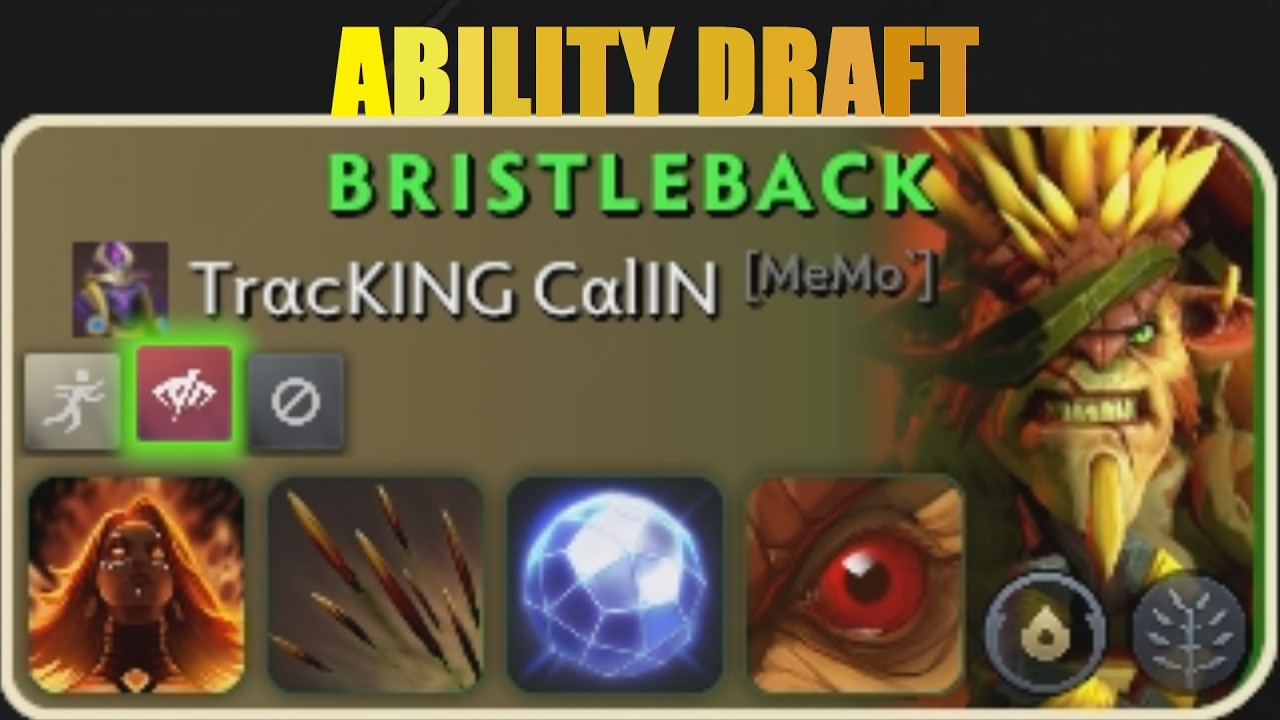 BRISTLEBACK ABILITY DRAFT | Dota Gameplay