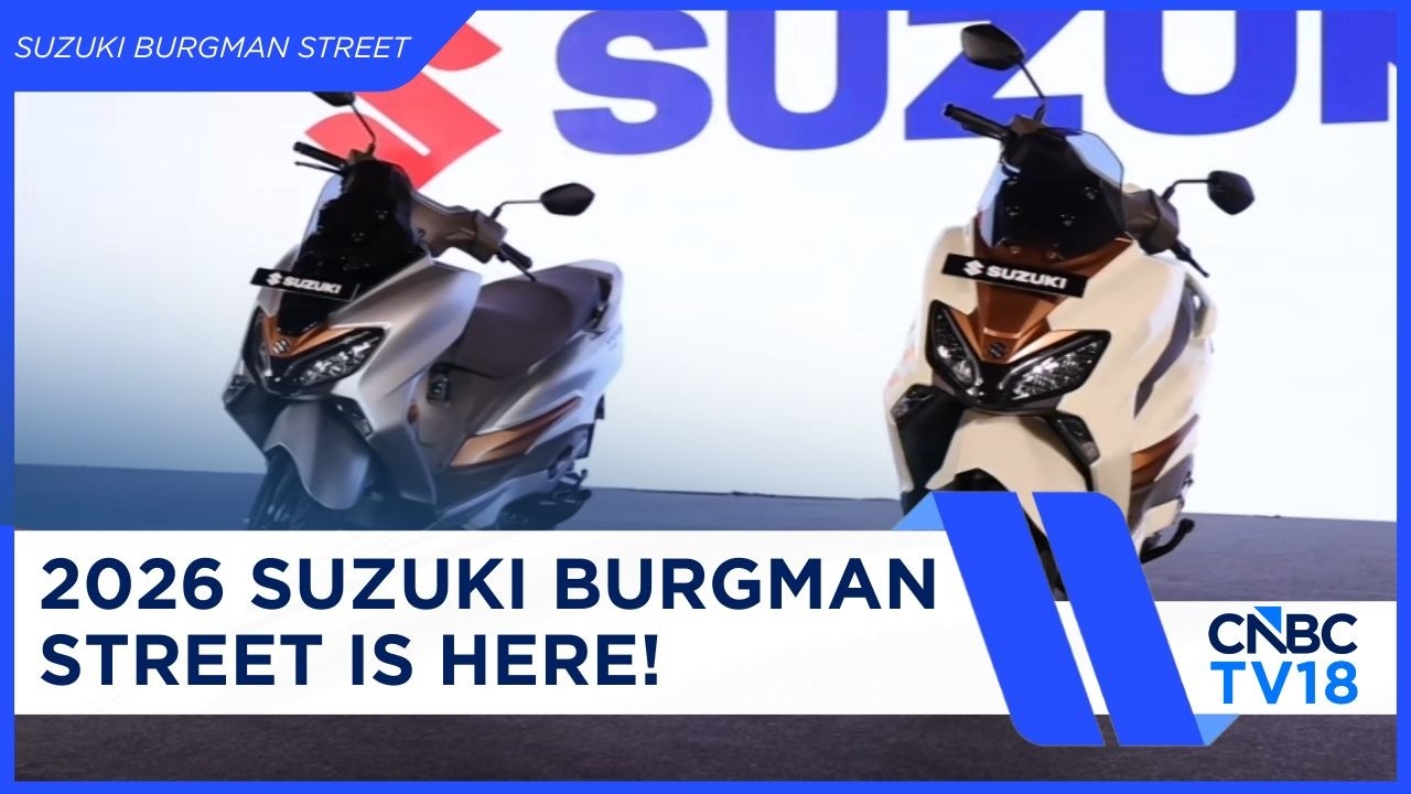 Представлен Suzuki Burgman Street 2026 года по цене 1,04 лакха | Н18В
