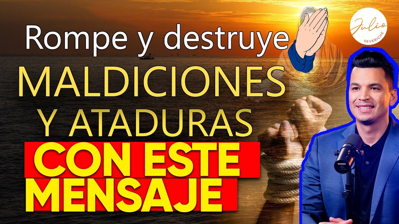 🔵Rompe DESTRUYE MALDICIONES  ATADURAS con ESTE MENSAJE😲Tiempo Reflexionar👍Pastor Julio Severiche🙌R91