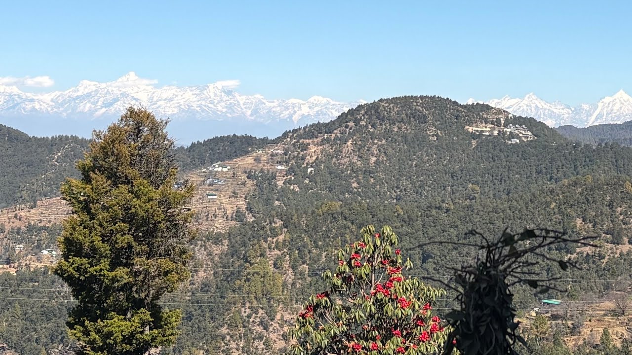 पहाड़ों का सुंदर दृश्य #uttrakhand  #viral #vlog #trending 