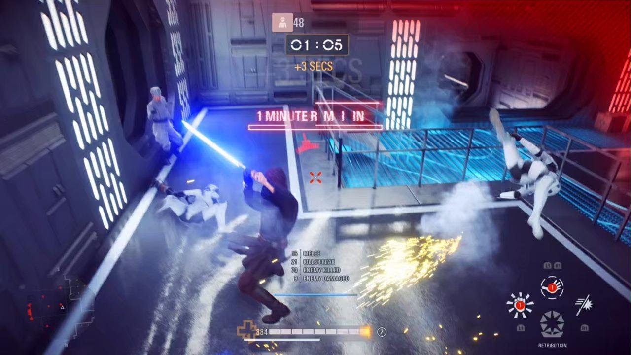 Star wars Battlefront ll Anakin Shywalker power challenge
