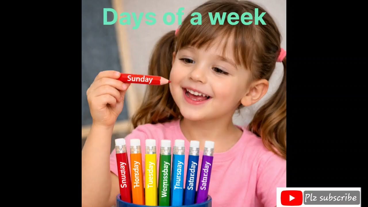 Week ke 7 Din | Days of the Week for Kids | Sunday to Saturday