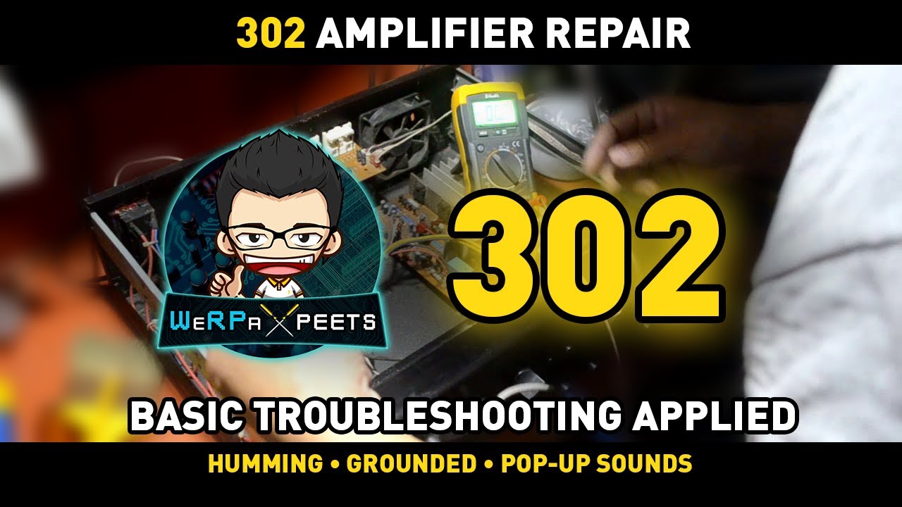 302 Amplifier Troubleshooting Repair | JMS 302