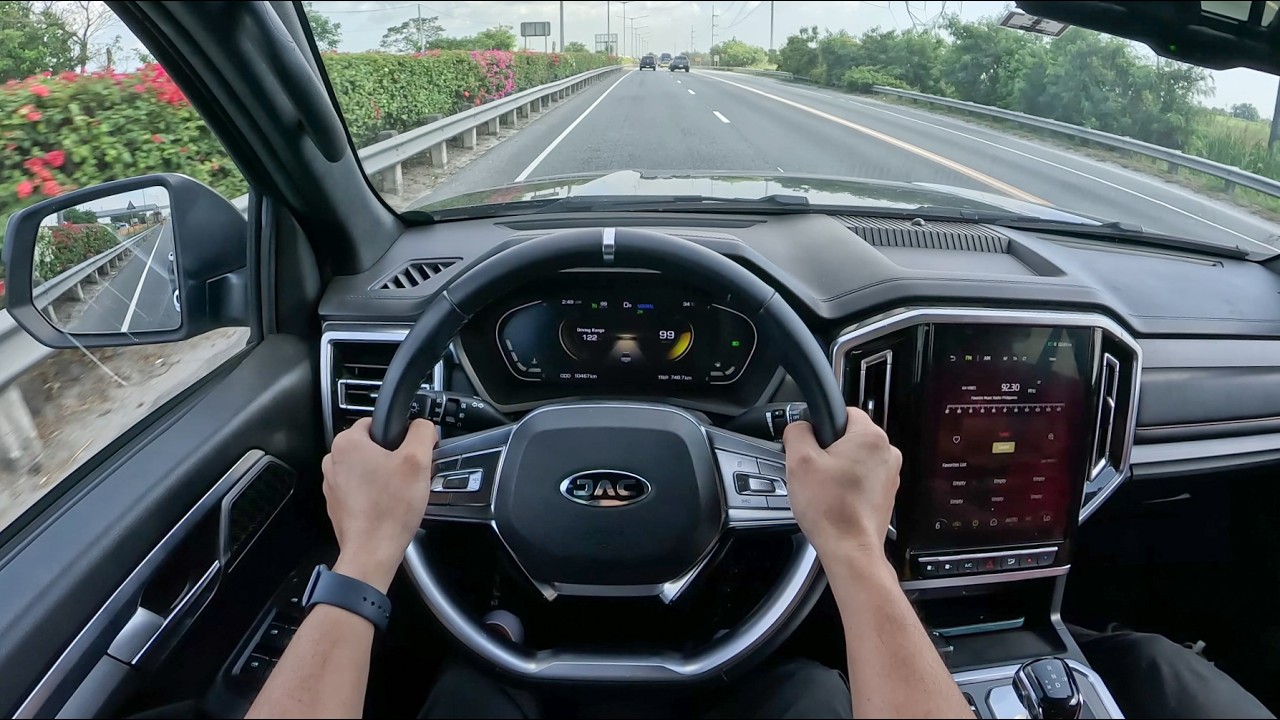 2025 JAC T9 POV Test Drive