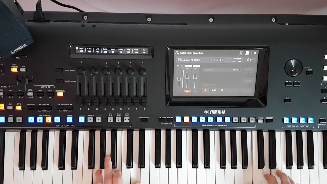 Вальс микс праздник ☆Yamaha GENOS☆