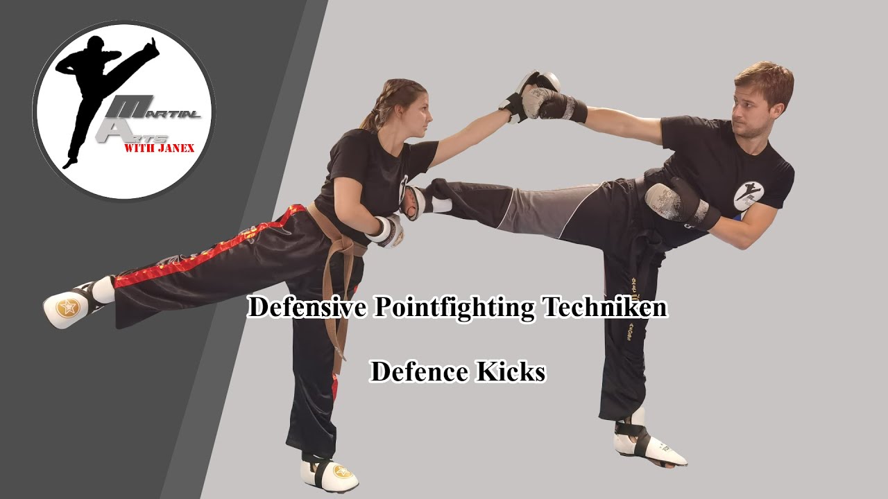 Defensive Pointfighting Techniken - Defence Kicks