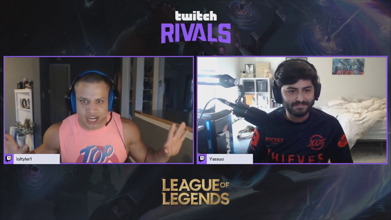 Tyler1 and Yassuo friendly banter before Twitch Rivals final