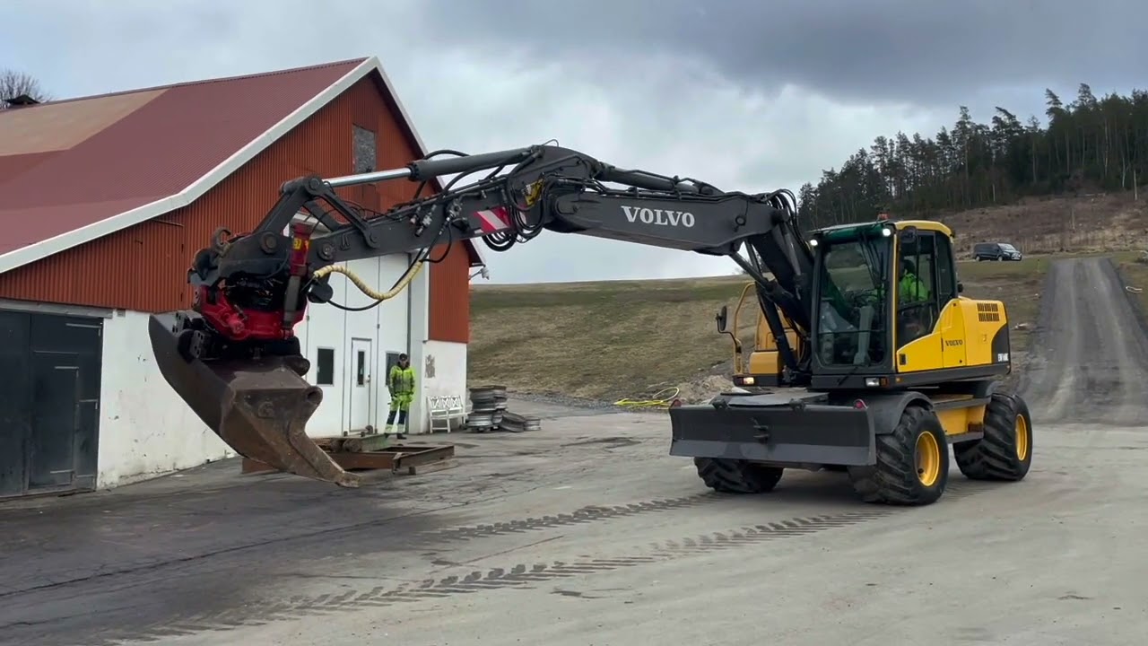 Köp Hjulgrävare Volvo EW160C på Klaravik