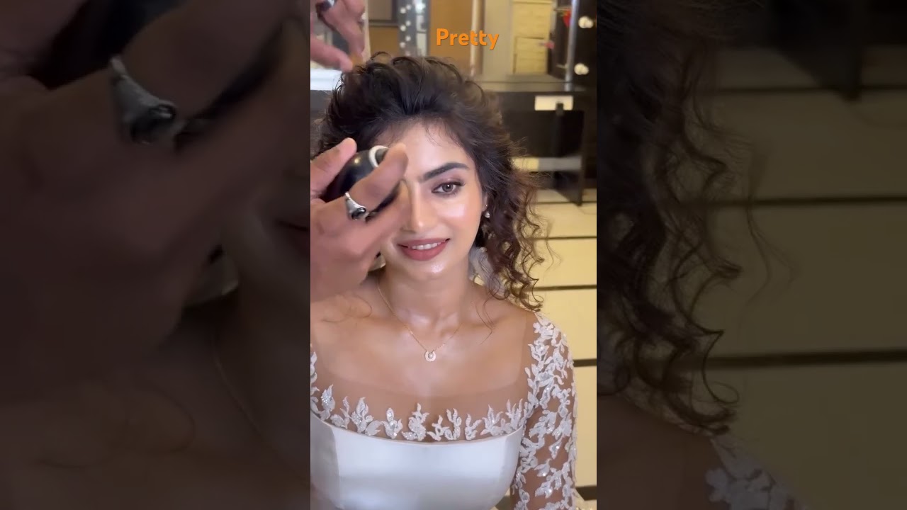 Pretty Bride.#PrettyBride, #BridalElegance,#FacelessBeauty,#BrideGoals, #WeddingGlowUp, #viralvideo