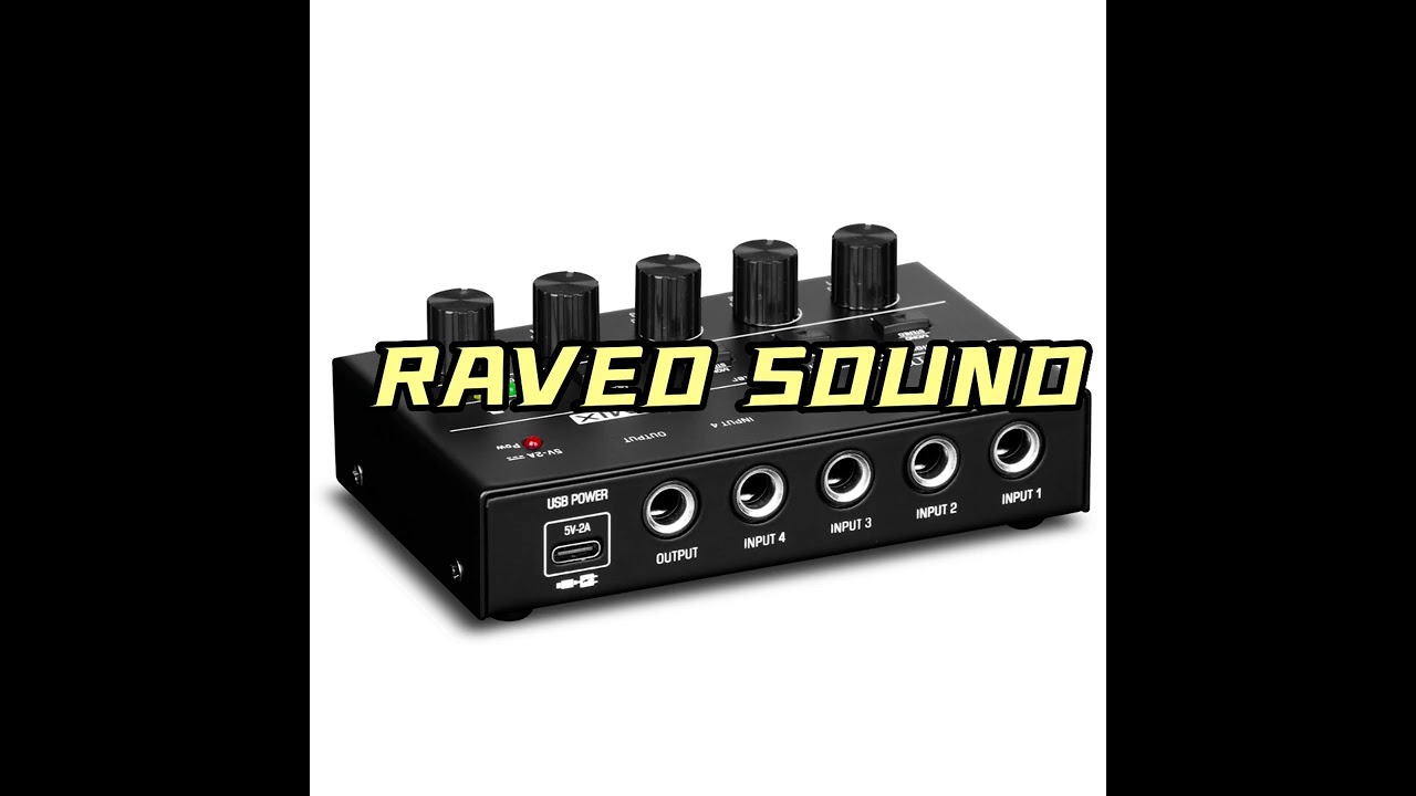 Bomaite BX400 Professional Mini Audio Mixer Line Mixer