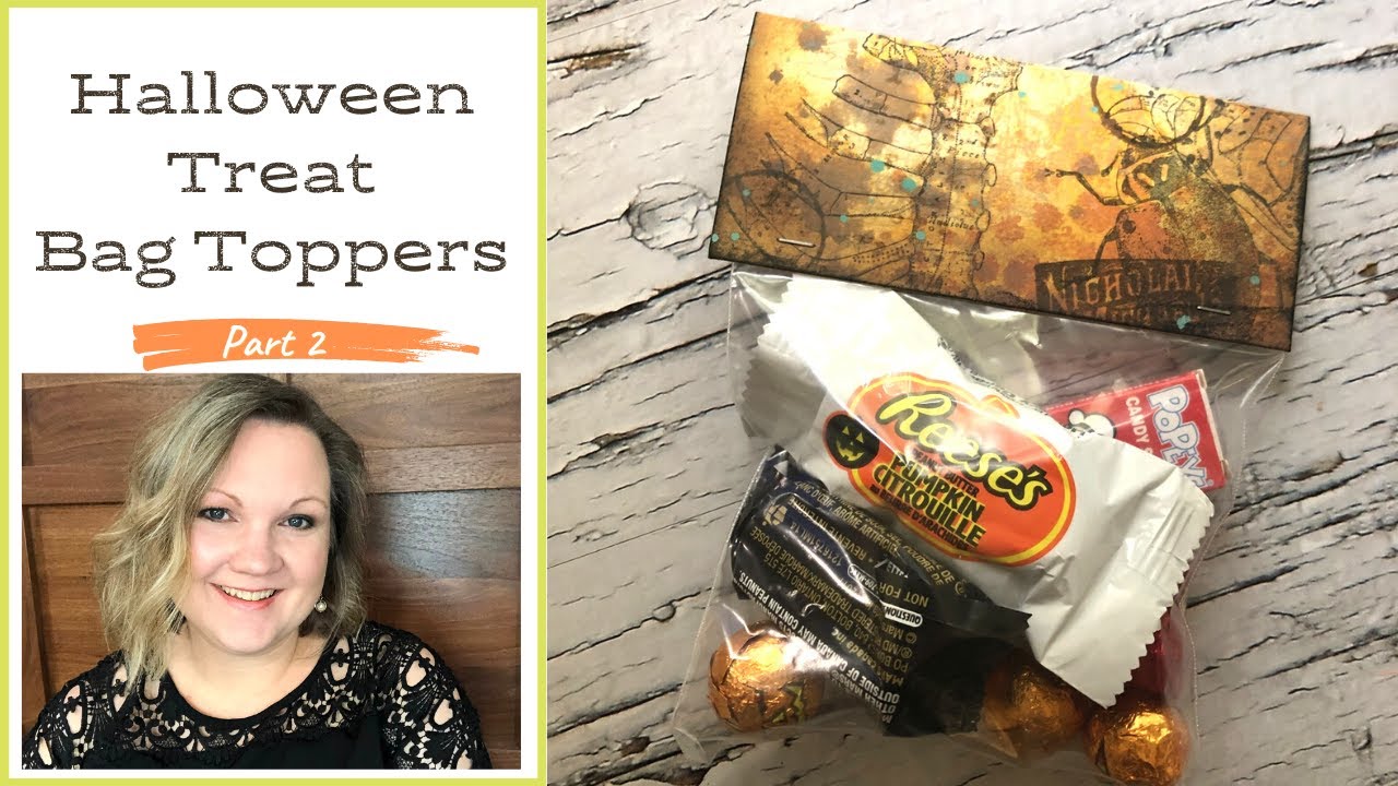 Halloween Treat Bag Toppers