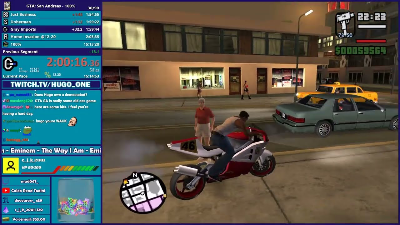 GTA San Andreas 100% Practice - LS, Badlands, San Fierro