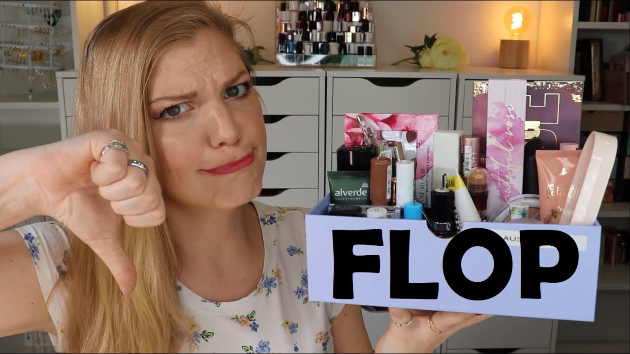 FLOP Produkte September 2022 | XXL DECLUTTER meiner aussortierten Schminke ! | Claudis Welt