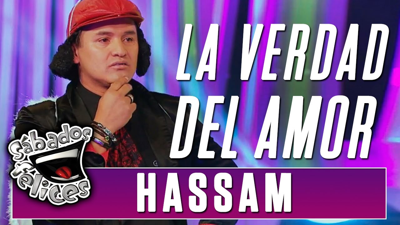 Hassam se viste de cupido, pero en versión pobre