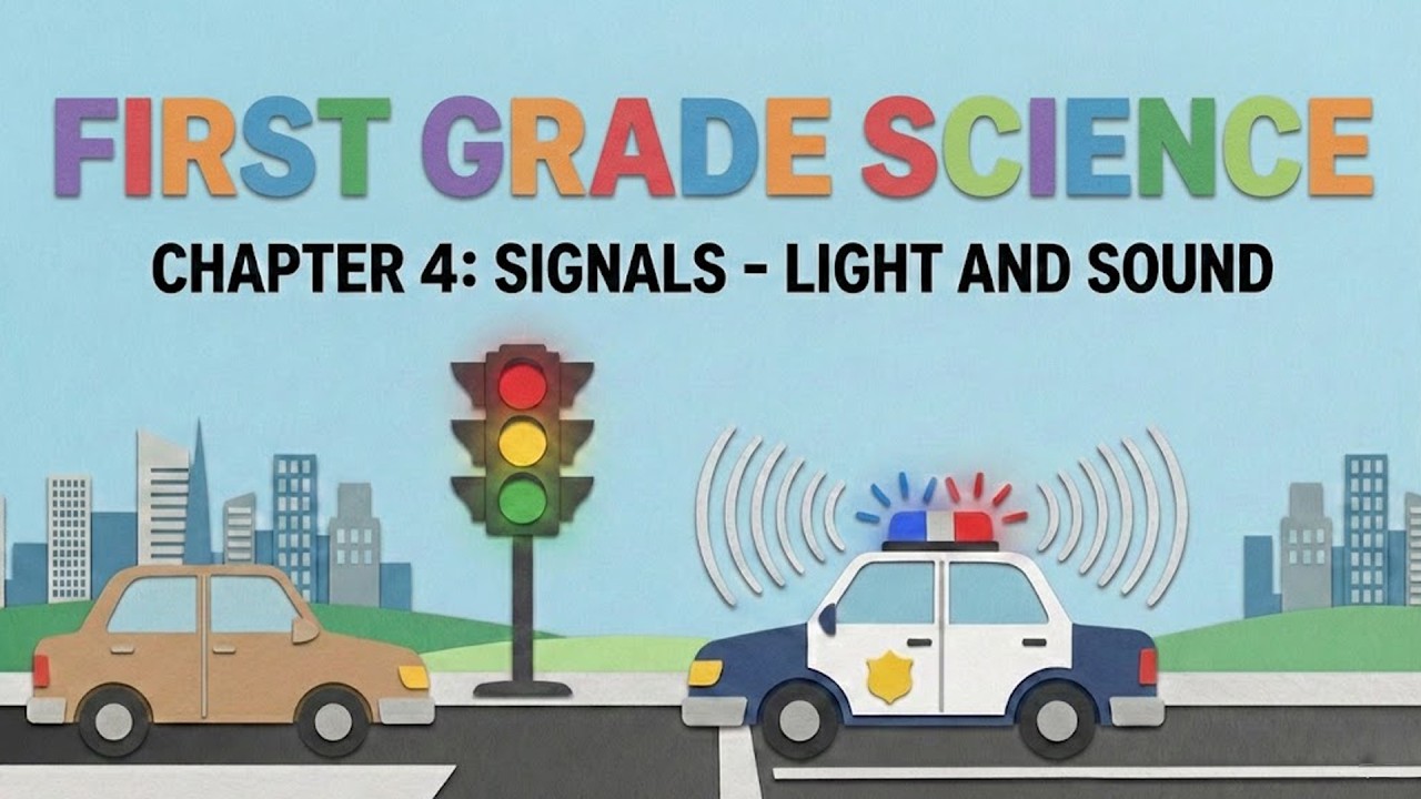 Signals: Light and Sound! 🚦 | First Grade Science Chapter 4