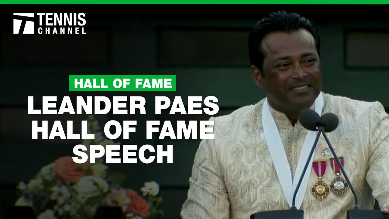 Leander Paes - 2024 International Tennis Hall of Fame Inductee | Tennis Channel