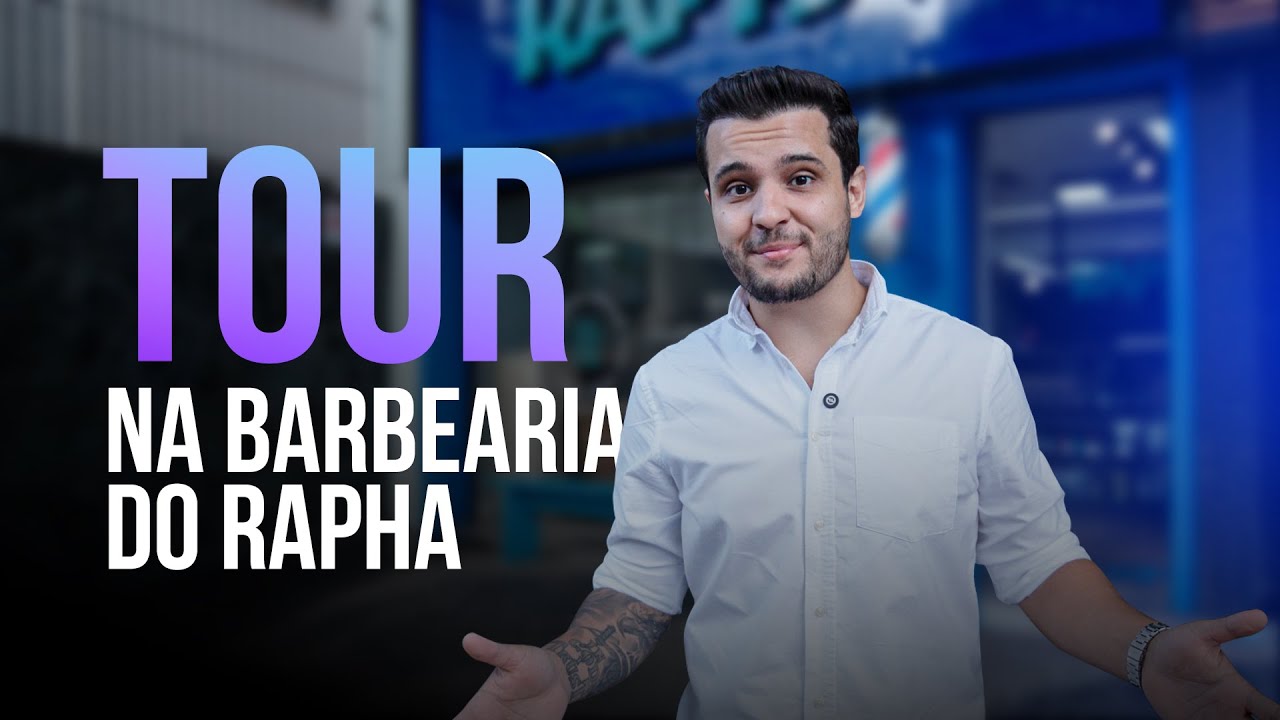CONHEÇA CADA DETALHE DA MINHA BARBEARIA!