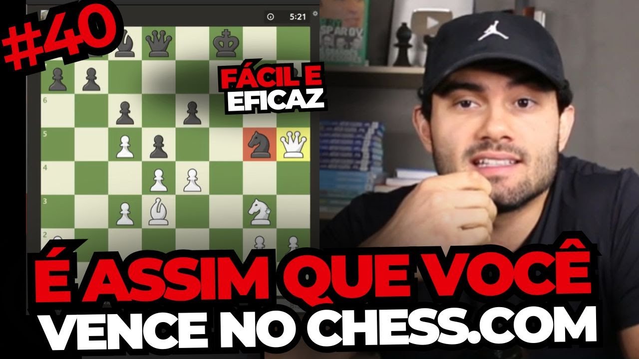 FÁCIL e EFICAZ! É assim que você vence no chess.com!! SpeedRun!! | 10 minutos #40