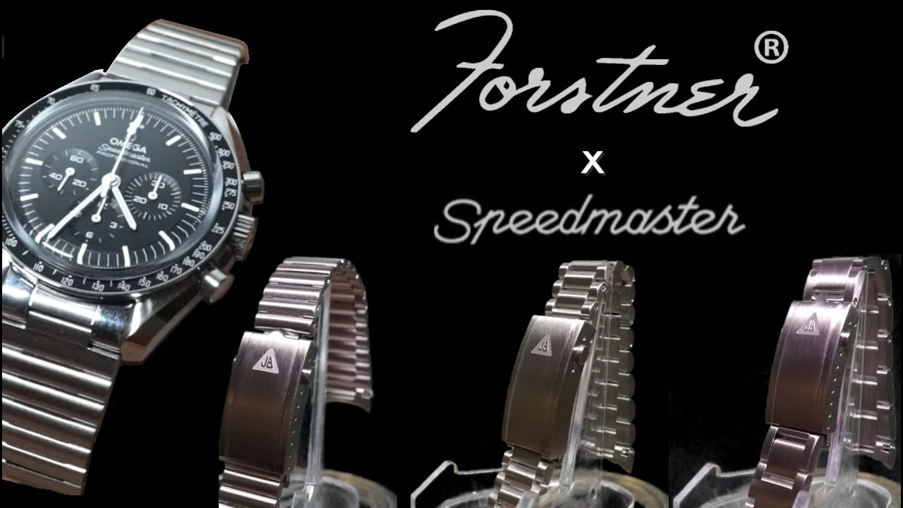 Aftermarket Bracelets for the Omega Speedmaster | Forstner Bands