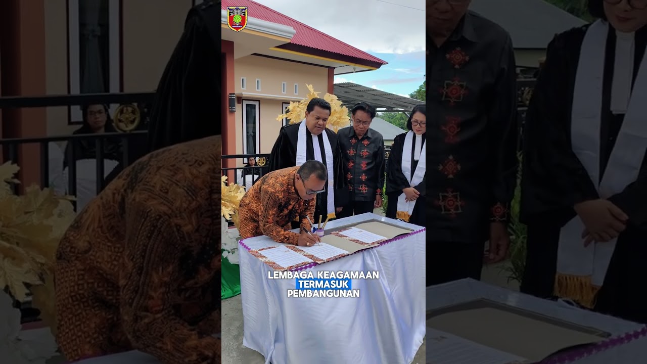 Bupati Malteng Hadiri Pentahbisan & Peresmian Gedung Pastori 6 Jemaat GPM Amasoa Klasis GPM Masohi