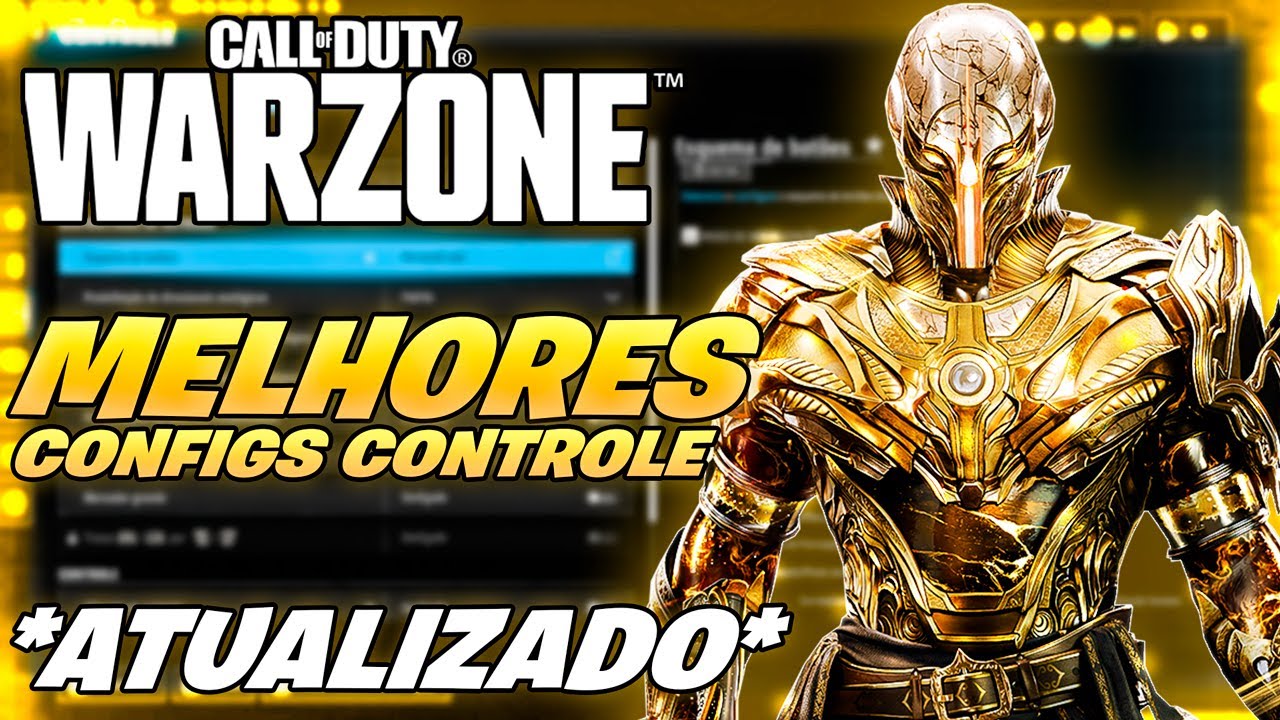 *ATUALIZADO SEASON 5* AS MELHORES CONFIGURAÇÕES PARA CONTROLE NO WARZONE!! (MIRA, SENSI, AUDIO)