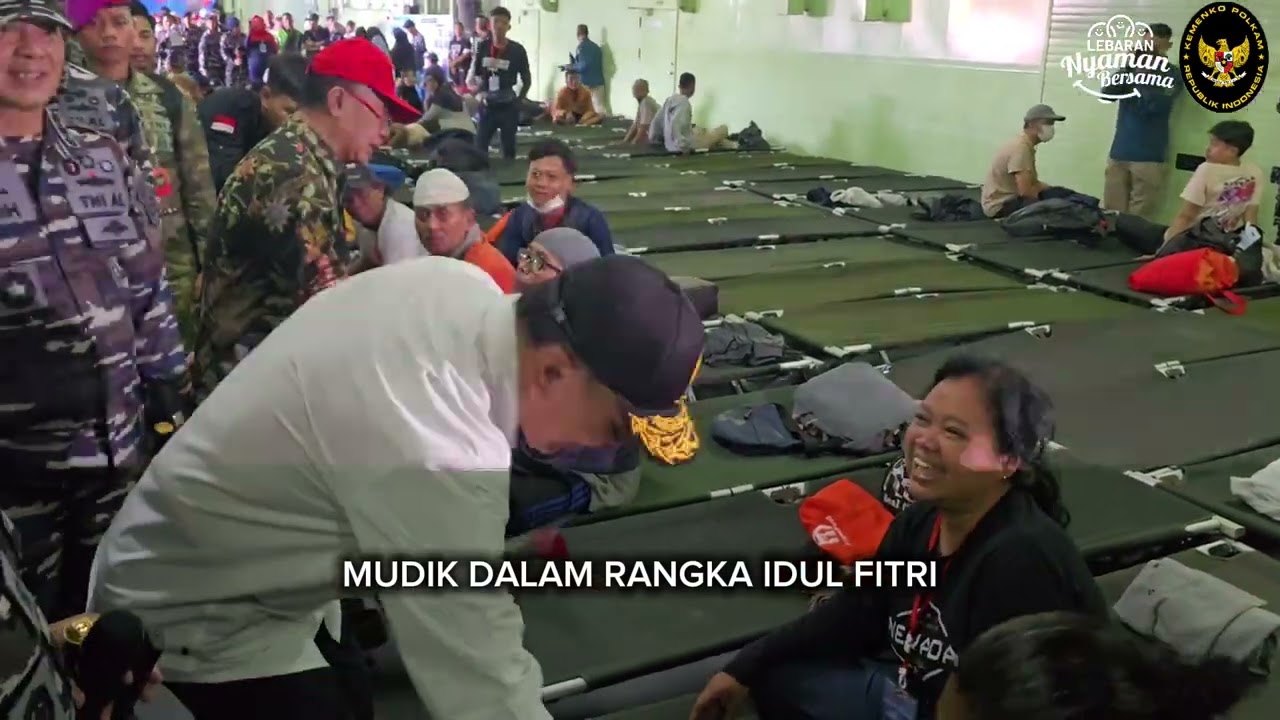 Pastikan Kesiapan Layanan Mudik Lebaran, Menko Polkam Tinjau Pelabuhan dan Bandara