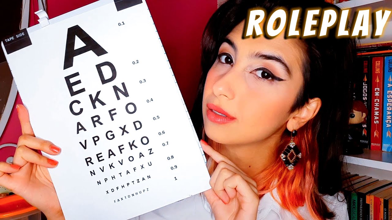 ASMR Roleplay Oftalmologista | Médica, voz suave, atenção pessoal