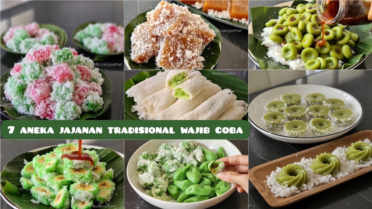 7 resep kue basah / jajanan tradisional Indonesia yang mudah dibuat dan wajib kamu coba