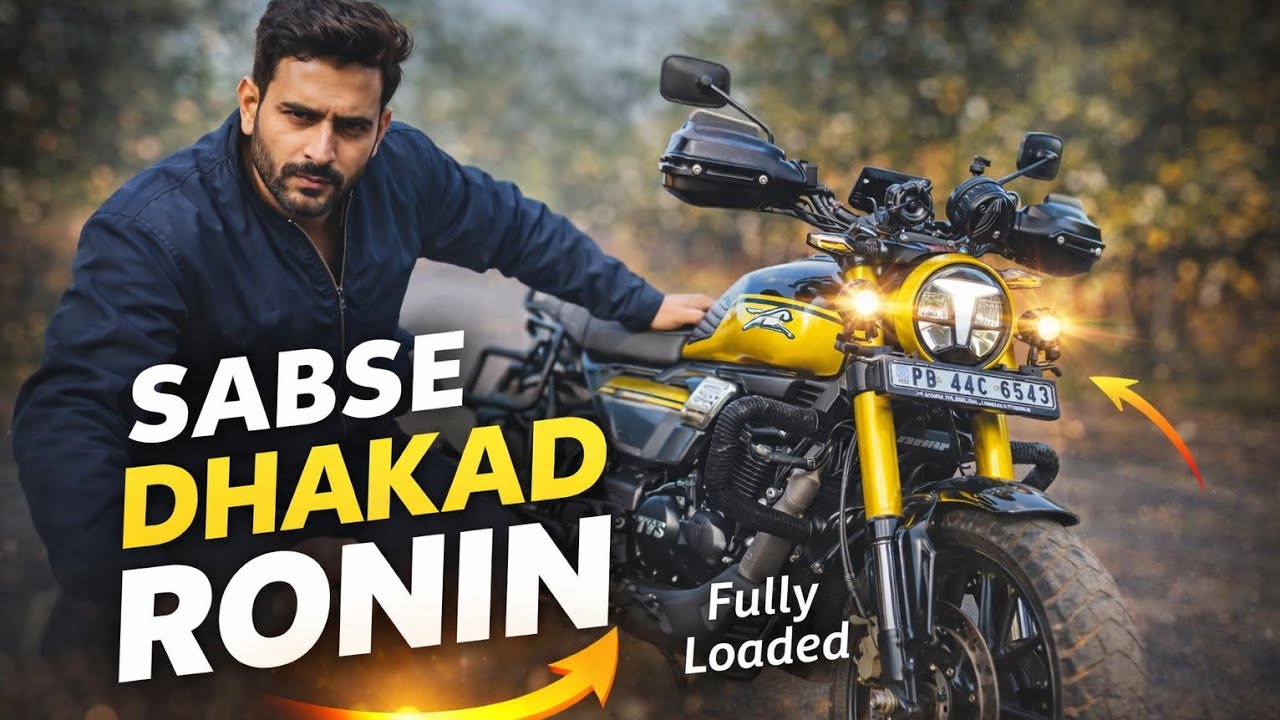 SABSE DHAKAD TVS RONIN 😈 | Fully Loaded Mods | Beast Look Review 2026