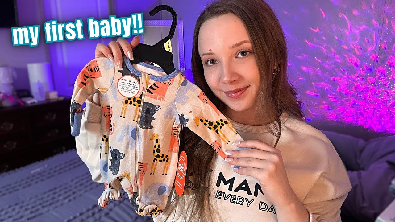ASMR | BABY SHOWER HAUL 🍼