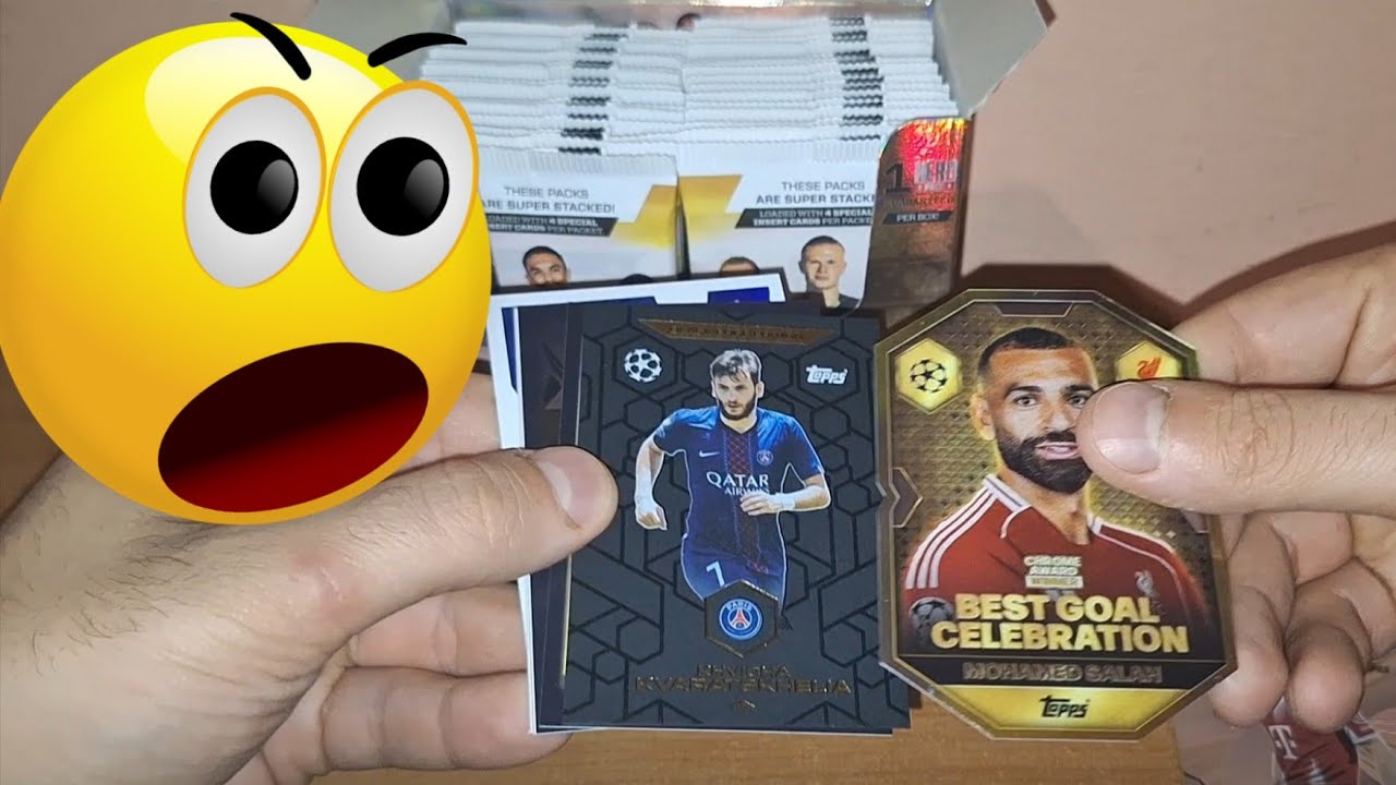 TOPPS MATCH ATTAX 2026 &mdash; Я ОТКРЫВАЮ ВСЮ КОРОБКУ &mdash; НЕ МОГУ ПОВЕРИТЬ, ЧТО Я ПОЛУЧИЛ ЕЁ 🤯 ЛИГА ЧЕМПИ...