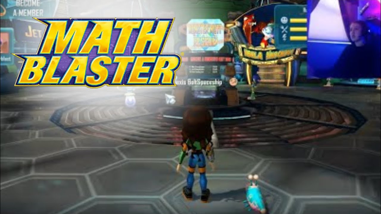 I Am the Greatest Space Cadet (Math Blaster) - Playing Online Games From My Childhood