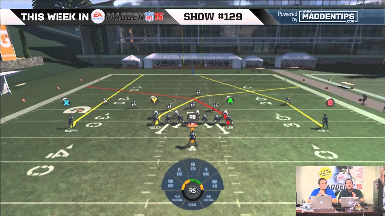 Madden 15 Tips - Passing To TE's With A Mobile QB!