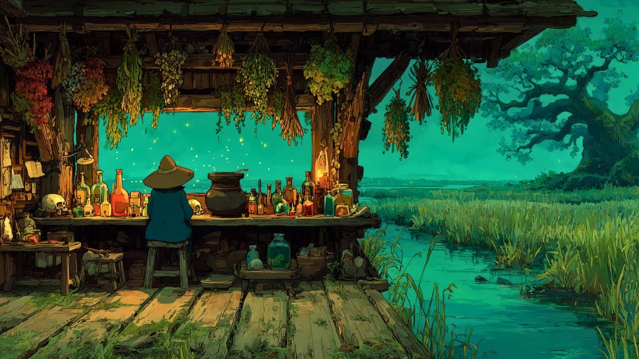 The Swamp Witch’s Secret – Fantasy Music for Reading & Focus