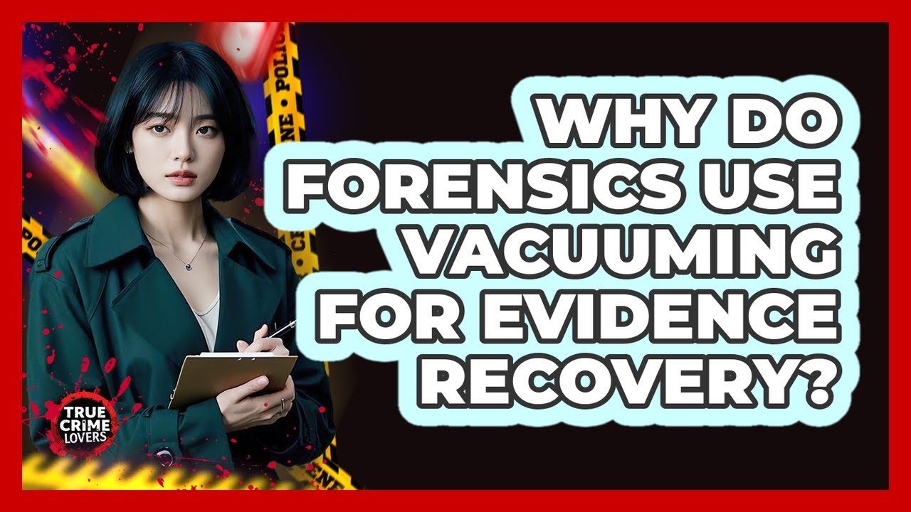 Why Do Forensics Use Vacuuming For Evidence Recovery?