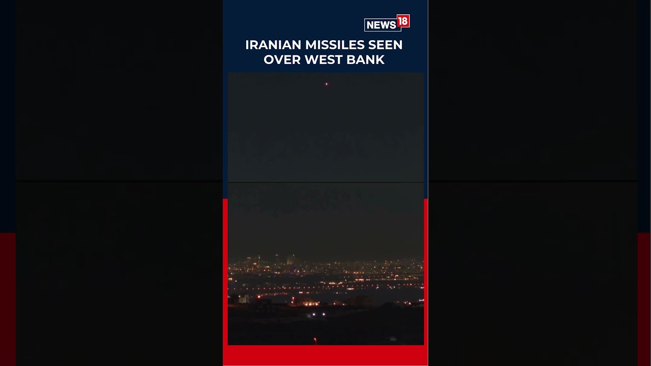 Missiles Launched From Iran Seen In Sky From The West Bank City Of Hebron | N18S