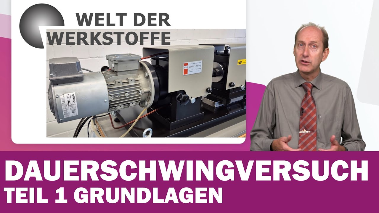Werkstoffprüfung – Dauerschwingversuch, Teil 1: Grundlagen