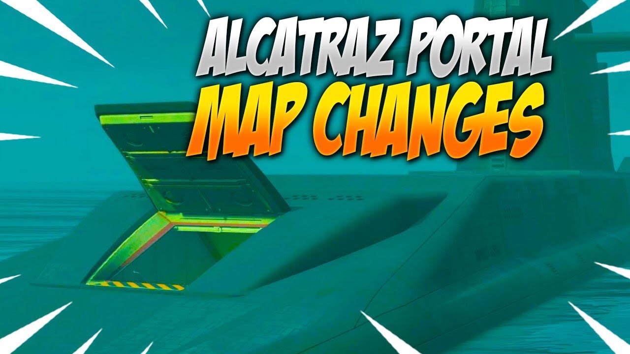 Alcatraz Map Changes - Submarine, Shipwreck, & Cellblock Changes