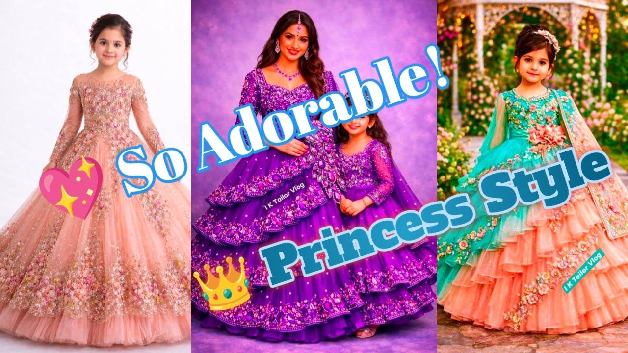 🌸 Latest Baby Girl Fancy Frocks | Must Watch #babygirlfrocks #fancyfrocks #littleprinces 