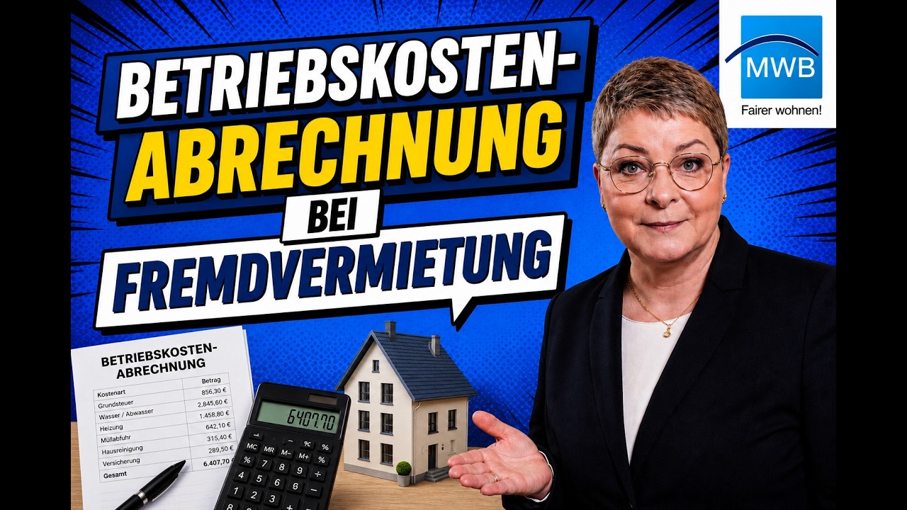 Betriebskostenabrechnung bei Fremdvermietung