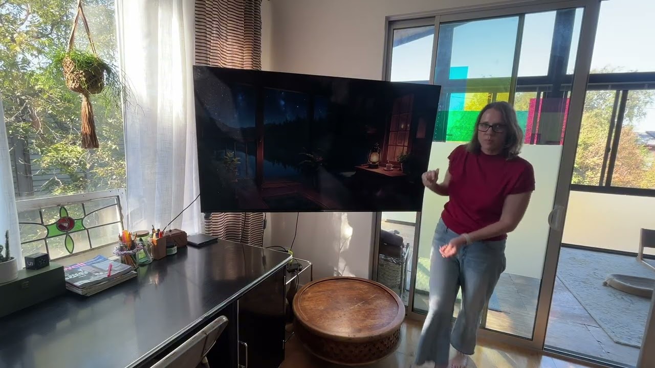 MOUNTUP Long Arm TV Wall Mount is the best space-saving mount for your small living space!
