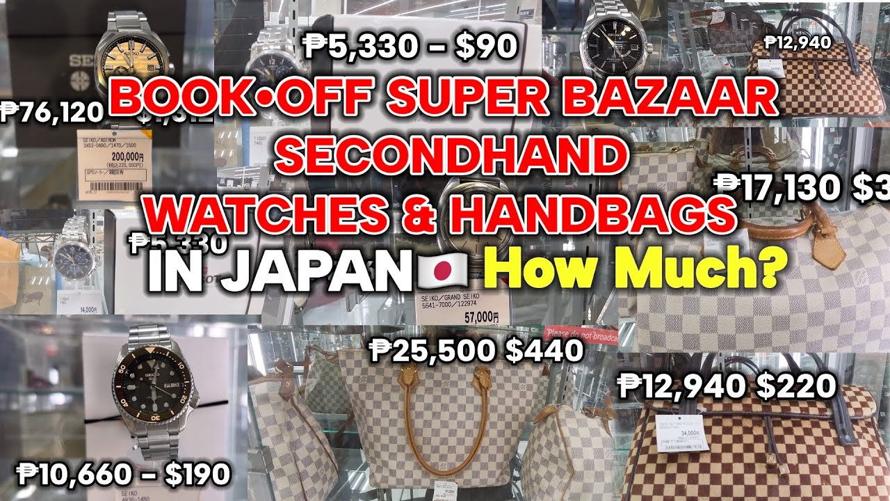 Why Japan Is the #1 Place to Buy Secondhand Luxury Watches and Bags