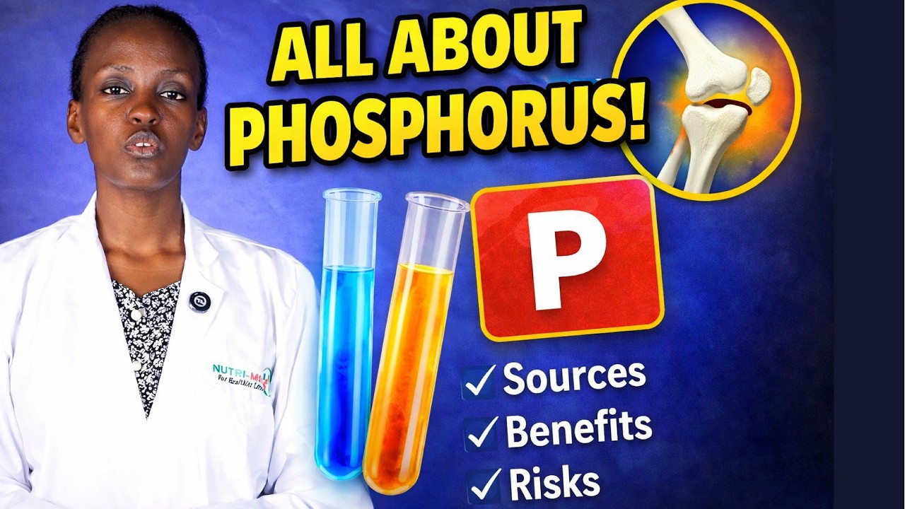 UHORANA IMBARAGA NKE? PHOSPHORUS: Intugamubiri UKENEYE NONAHA! Ibimenyetso bya deficiency yayo.
